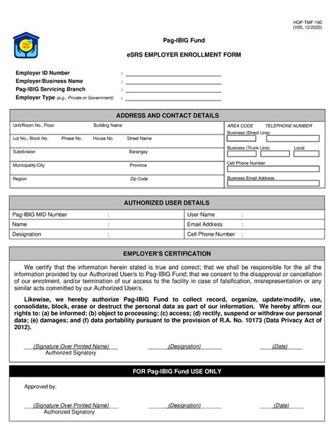 esrs form